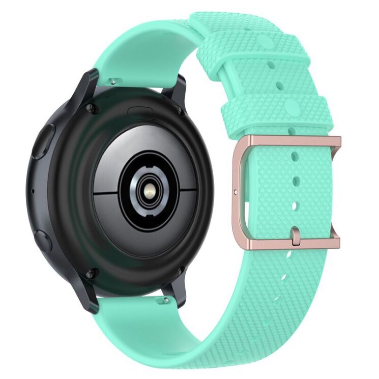 Ремешок UniCase Dot Pattern для Samsung Galaxy Watch 3 (41mm) - Cyan: фото 1 из 5