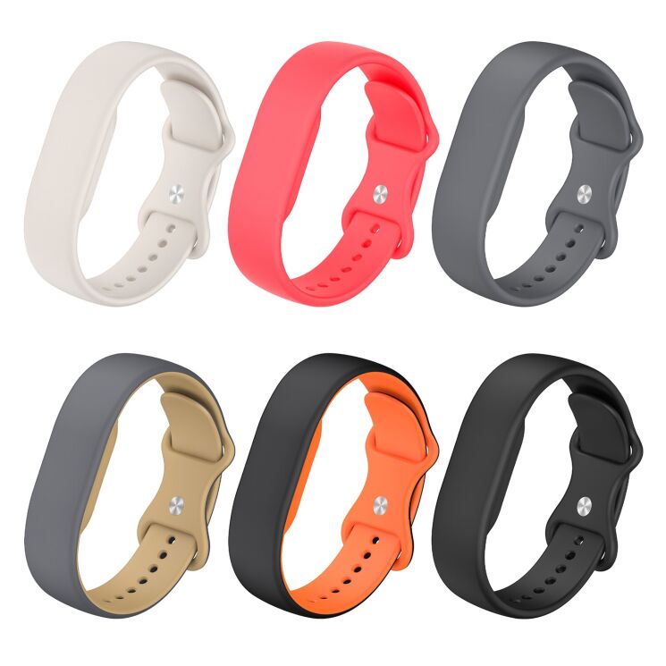 Ремешок UniCase Original Style для Google Fitbit Air - Black: фото 4 из 6