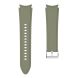 Ремешок UniCase Silicone Strap для Samsung Galaxy Watch 4 Classic (46mm) / Watch 4 Classic (42mm) / Watch 4 (40mm) / Watch 4 (44mm) - Light Army Green (284303AG). Фото 3 из 3