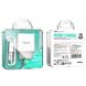 Сетевое зарядное устройство Hoco C76A Pro PD30W + кабель Type-C to Type-C - White (346200W). Фото 7 из 9