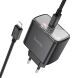 Сетевое зарядное устройство Hoco CS41A 35W + кабель Type-C to Lightning - Black (346160B). Фото 3 из 10