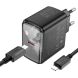Сетевое зарядное устройство Hoco CS41A 35W + кабель Type-C to Lightning - Black (346160B). Фото 2 из 10