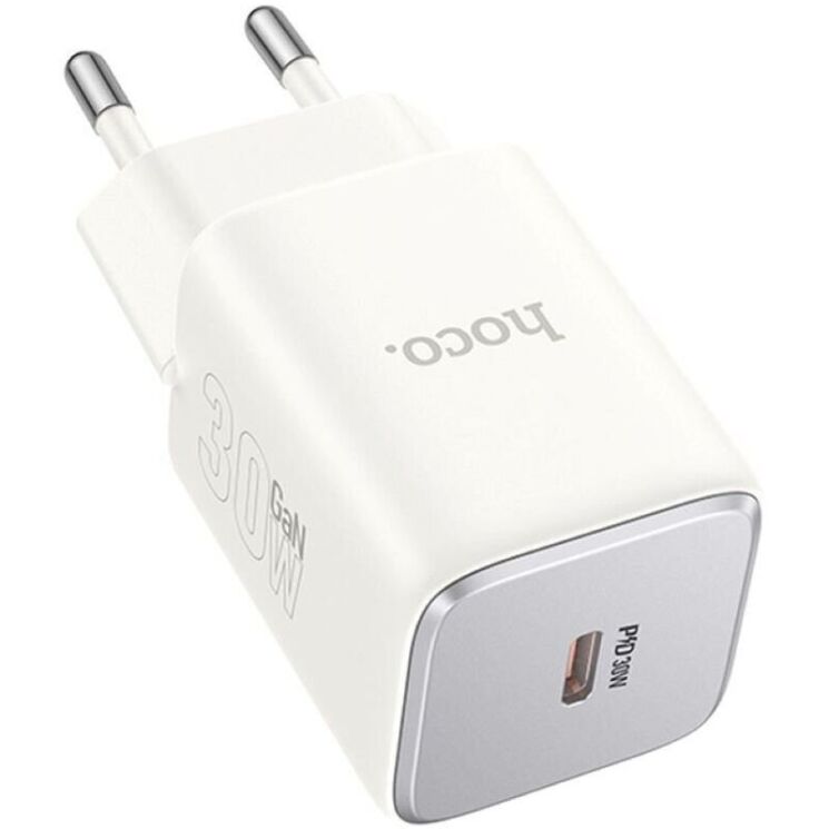 Сетевое зарядное устройство Hoco N43 Vista (30W) - White: фото 1 из 4