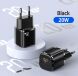 Мережевий зарядний пристрій USAMS US-CC124 T36 Mini PD Fast Charger (20W) - White (141685W). Фото 14 з 16