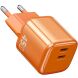 Сетевое зарядное устройство WIWU G025 Cube PD45W (2Type-C) + кабель Type-C to Type-C - Orange (995672O). Фото 2 из 5