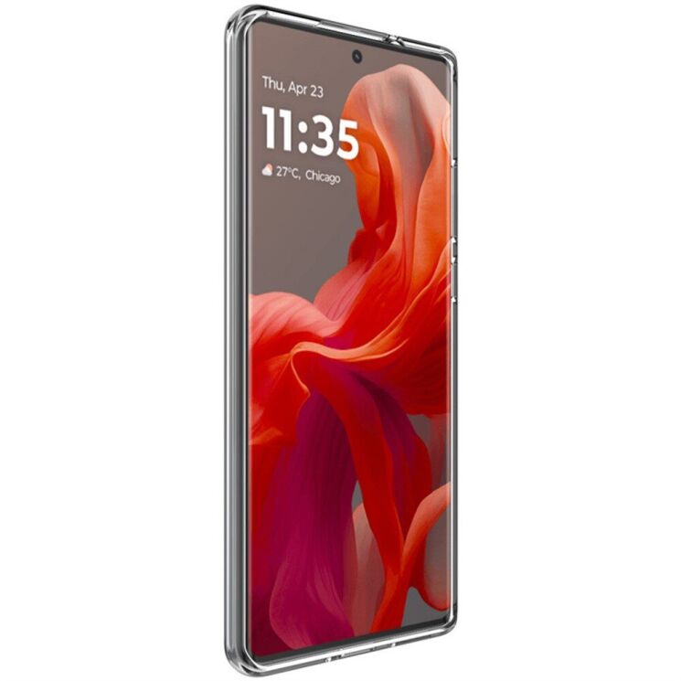 Силиконовый чехол IMAK UX-5 Series для Motorola Moto G85 - Transparent: фото 2 из 11