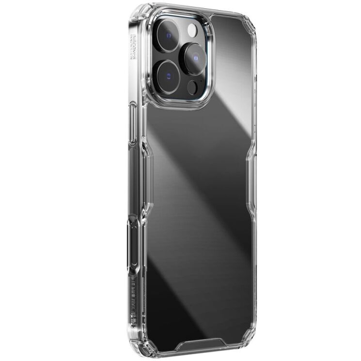 Силіконовий чохол NILLKIN Nature TPU Pro для Apple iPhone 16 Pro - Transparent: фото 3 з 14
