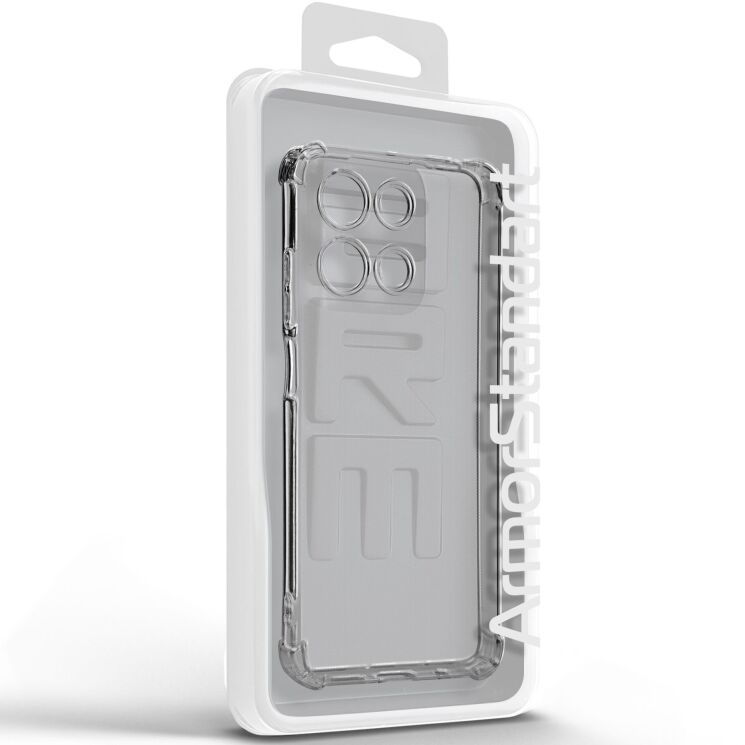 Силіконовий (TPU) чохол ArmorStandart Air Force для Motorola Moto G15 - Clear: фото 3 з 6