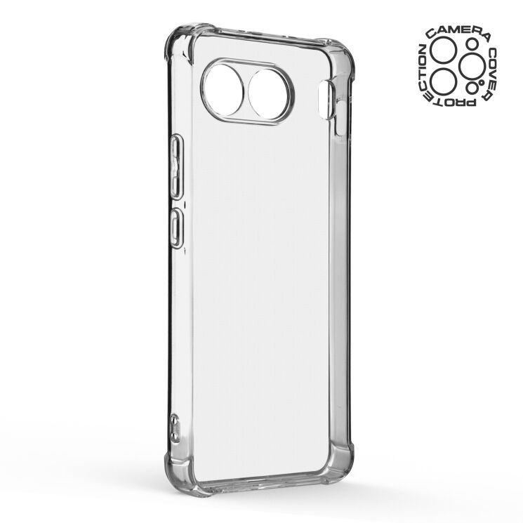 Силиконовый (TPU) чехол ArmorStandart Air Force для OnePlus Nord 4 - Clear: фото 2 из 6