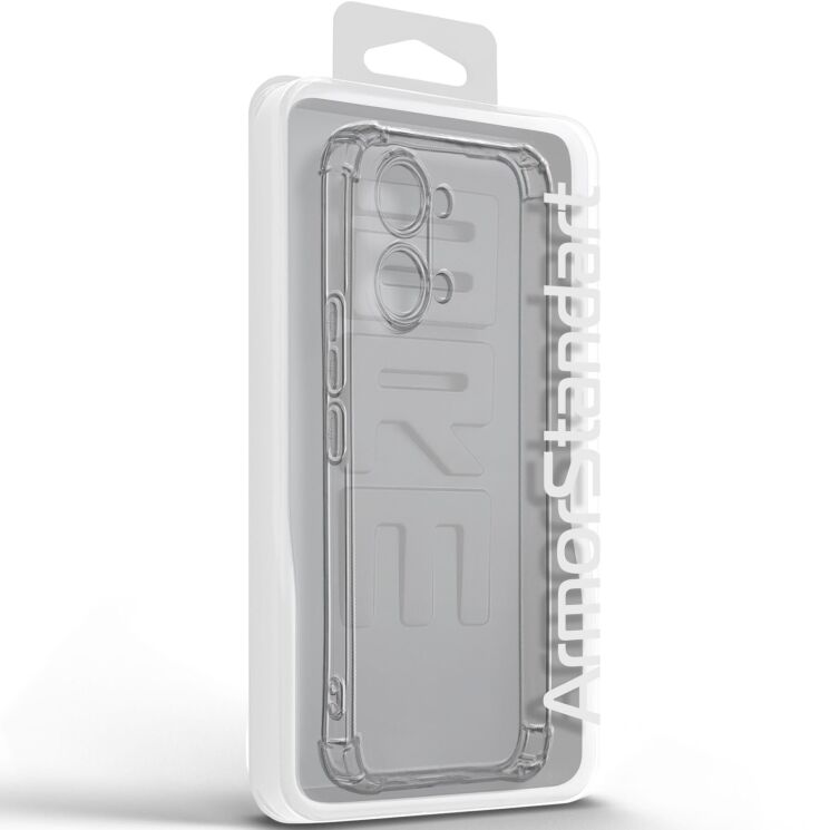 Силиконовый (TPU) чехол ArmorStandart Air Force для Xiaomi Poco X8 Pro Max - Transparent: фото 3 из 6