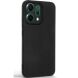 Силиконовый (TPU) чехол ArmorStandart Matte Slim Fit для OPPO Reno 14 5G - Black (388445B). Фото 2 из 5