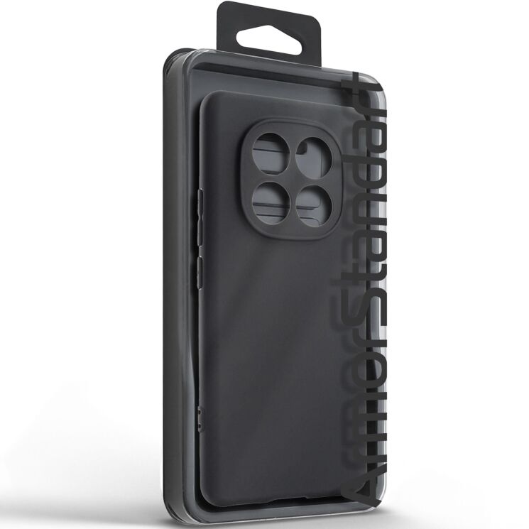 Силіконовий (TPU) чохол ArmorStandart Matte Slim Fit для Xiaomi Redmi Note 15 (4G/5G) / Poco M8 5G - Black: фото 3 з 5