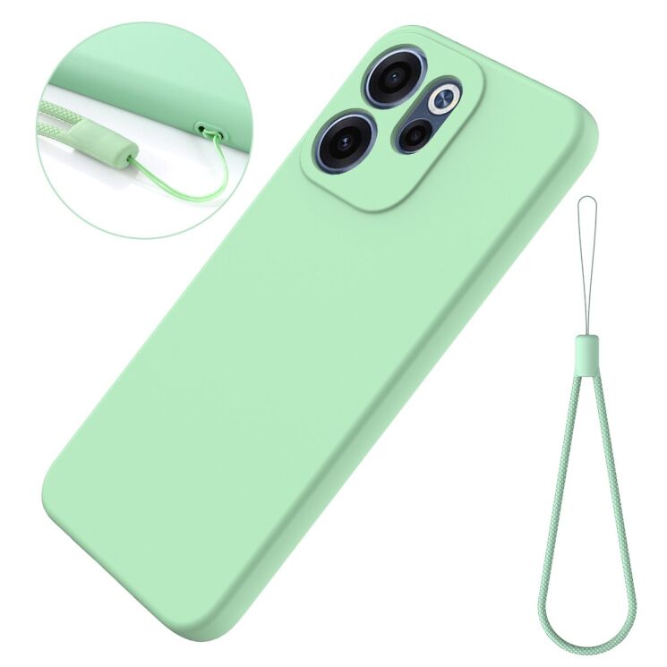 Силиконовый (TPU) чехол Deexe Silicone Case для OPPO Reno 15 F/FS - Black: фото 8 из 9