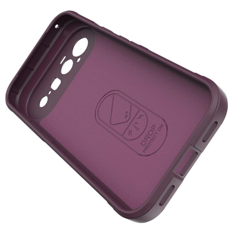 Силиконовый (TPU) чехол Deexe Terra Case для Google Pixel 11 - Wine Red: фото 2 из 4
