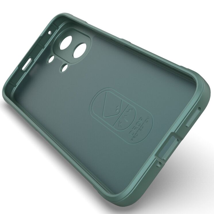 Силиконовый (TPU) чехол Deexe Terra Case для Xiaomi Poco X8 Pro Max - Green: фото 3 из 6