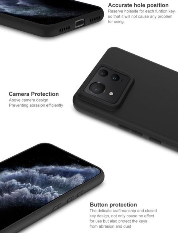 Силіконовий (TPU) чохол IMAK UC-3 Series для ASUS Zenfone 11 Ultra - Black: фото 8 з 10