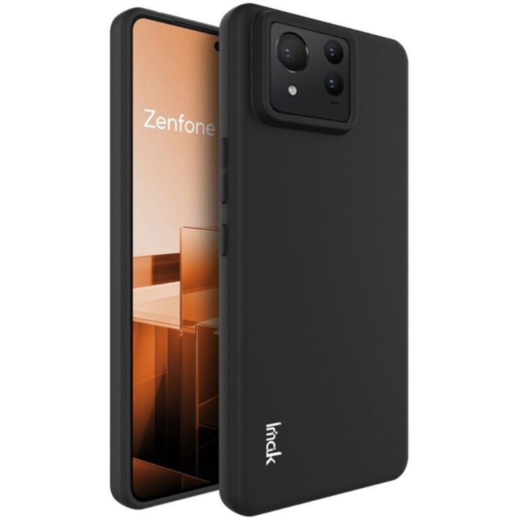 Силіконовий (TPU) чохол IMAK UC-3 Series для ASUS Zenfone 11 Ultra - Black: фото 1 з 10