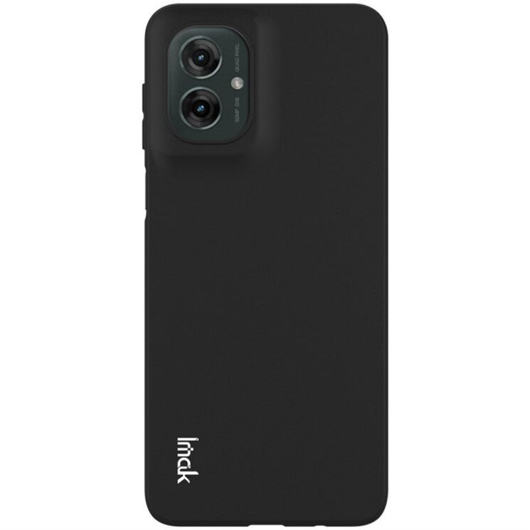 Силиконовый (TPU) чехол IMAK UC-3 Series для Motorola Moto G55 - Black: фото 2 из 10
