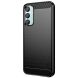Силиконовый (TPU) чехол MOFI Carbon Fiber для Samsung Galaxy M15 (M156) - Black (349511B). Фото 2 из 11