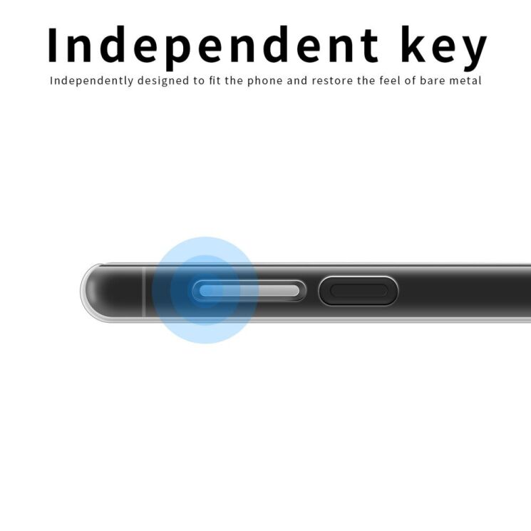 Силиконовый (TPU) чехол MOFI Thin Guard для Samsung Galaxy S23 - Transparent: фото 5 из 11