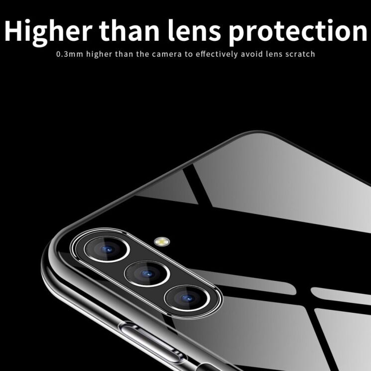 Силиконовый (TPU) чехол MOFI Thin Guard для Samsung Galaxy S23 - Transparent: фото 6 из 11