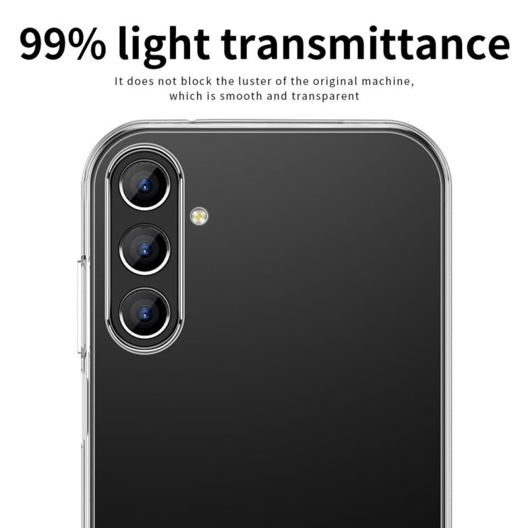 Силиконовый (TPU) чехол MOFI Thin Guard для Samsung Galaxy S23 - Transparent: фото 7 из 11