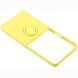Силиконовый (TPU) чехол с кольцом Deexe Color Shell (FF) для Samsung Galaxy Flip 8 - Yellow (423529Y). Фото 5 из 5