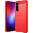 Силіконовий (TPU) чохол UniCase Carbon для Samsung Galaxy A27 (A276) - Red (408647R)
