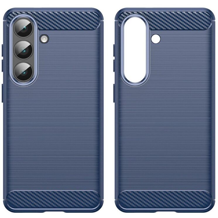 Силиконовый (TPU) чехол UniCase Carbon для Samsung Galaxy S26 - Blue (404213L) Силиконовый (TPU) чехол UniCase Carbon для Samsung Galaxy S26 - Blue: фото 2 из 8