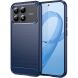 Силиконовый (TPU) чехол UniCase Carbon для Xiaomi Poco F9 Pro - Blue (430701L). Фото 1 из 8