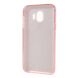 Силиконовый (TPU) чехол UniCase Glitter Cover для Samsung Galaxy J4 2018 (J400) - Rose Gold (149620RG). Фото 3 из 4