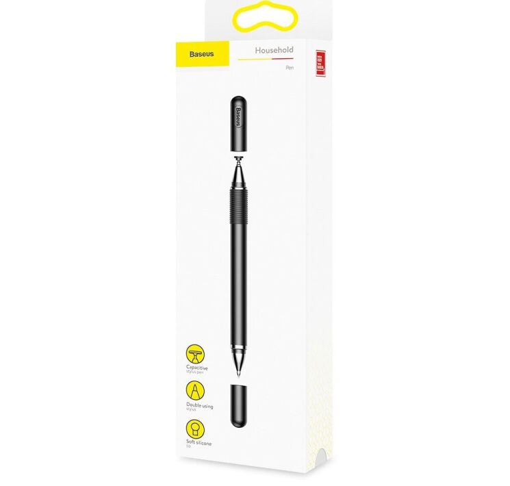 Стилус Baseus Golden Cudgel Capacitive Stylus Pen (ACPCL-0S) - Silver: фото 19 з 19