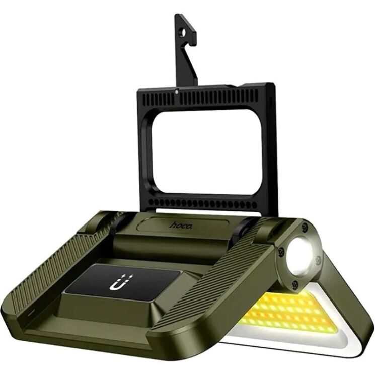 Светодиодная лампа Hoco DL22 Solar Powered (5000mAh) - Green: фото 2 из 11