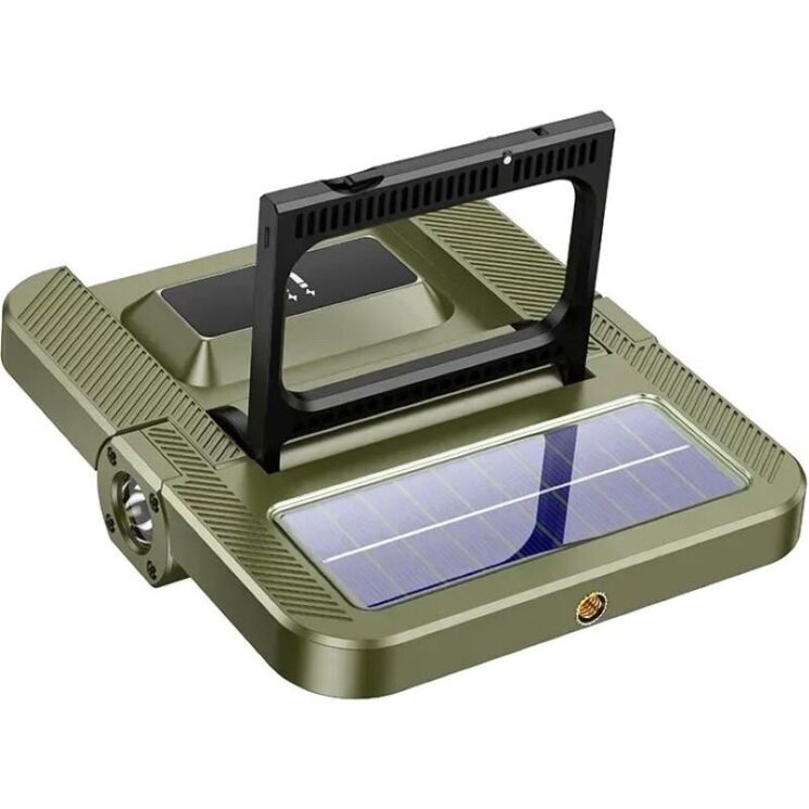 Светодиодная лампа Hoco DL22 Solar Powered (5000mAh) - Green: фото 6 из 11