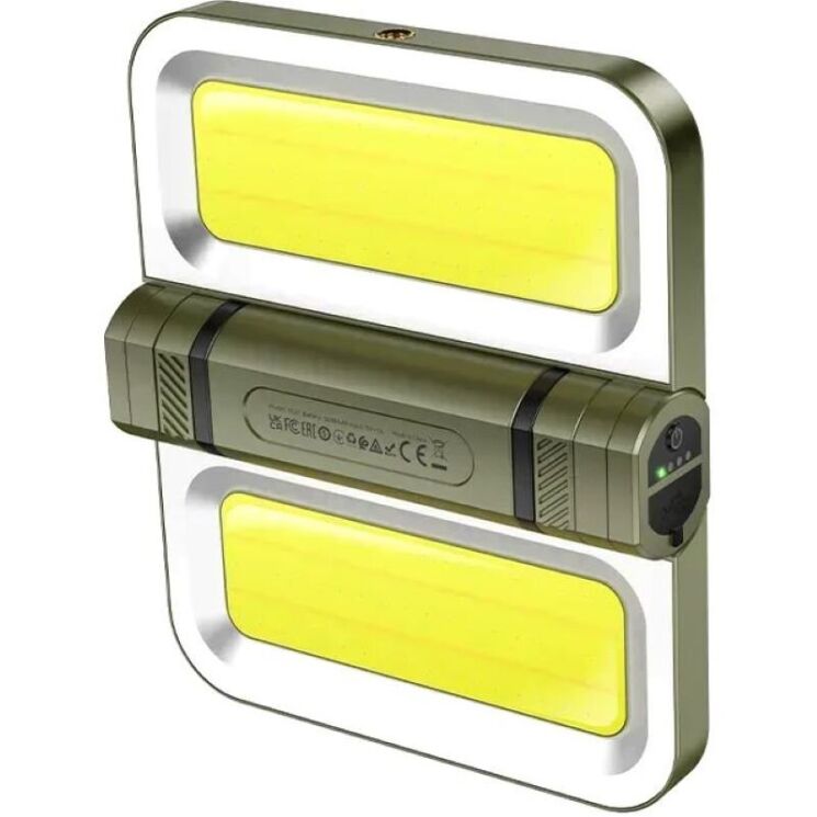 Светодиодная лампа Hoco DL22 Solar Powered (5000mAh) - Green: фото 4 из 11