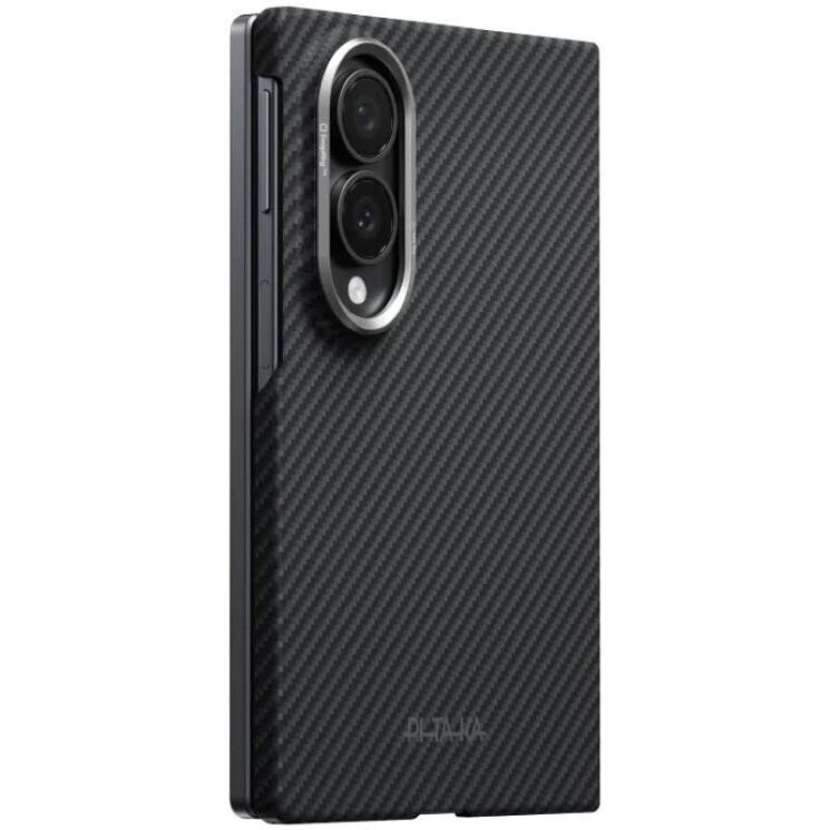 Ультратонкий чехол Pitaka Edge Case (FF) для Samsung Galaxy Fold 8 (FBWFOLD8) - Black / Grey (Twill): фото 4 из 12