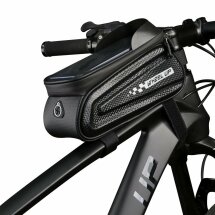 Универсальная сумка для велосипеда WHEEL UP Cycling Bag для смартфонов с диагональю до 7 дюймов - Black: фото 1 из 7