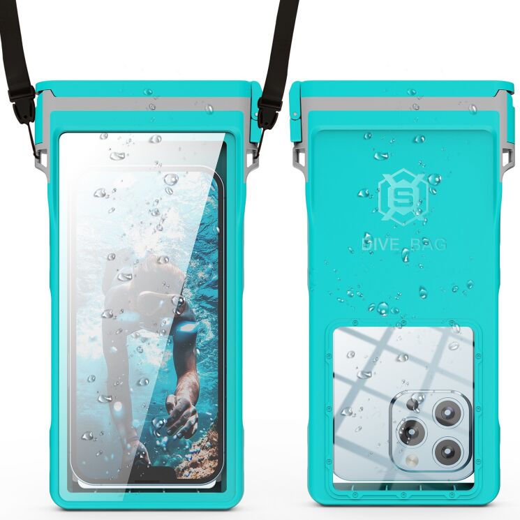 Вологозахисний чохол SHELLBOX Waterproof Bag - Blue: фото 1 з 13