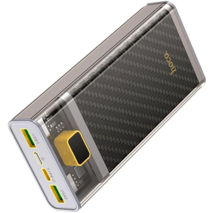 Зовнішній акумулятор Hoco J103A PD20W + 22.5W (20000mAh) - Gray (995725H) Зовнішній акумулятор Hoco J103A PD20W + 22.5W (20000mAh) - Gray: фото 4 з 8