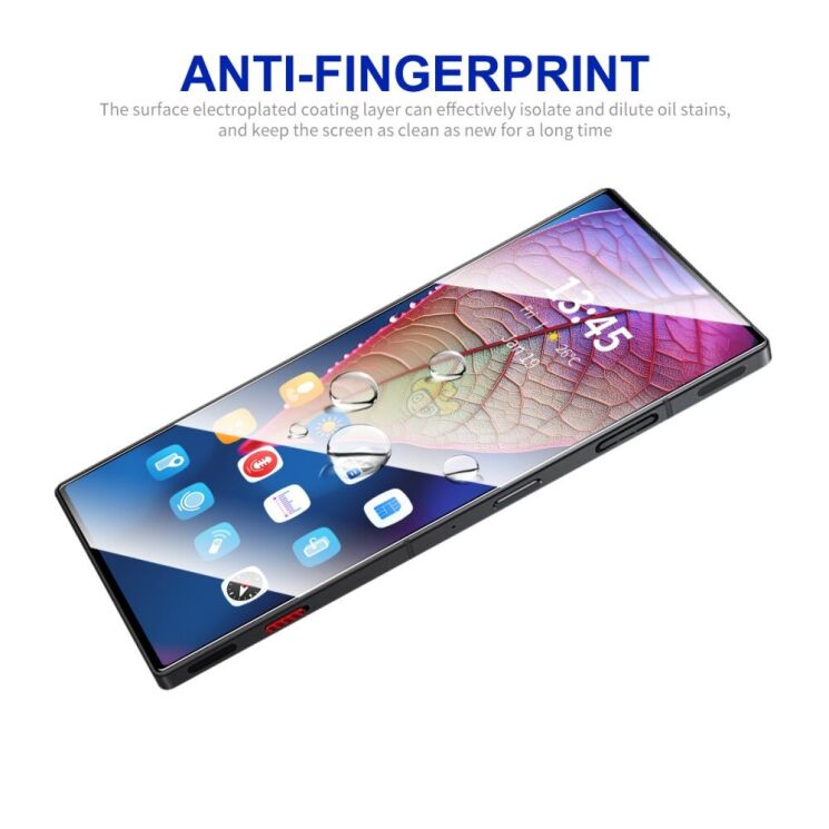 Захисне скло ENKAY Easy Install Full Glue для ZTE Nubia Red Magic 9 Pro - Black: фото 6 из 8