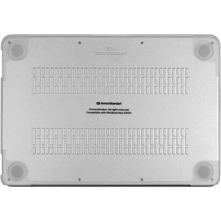 Защитная накладка ArmorStandart Unit для Apple MacBook Neo (2026) - White: фото 3 из 10