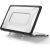 Защитная накладка Deexe Honeycomb Kickstand Design для Apple MacBook Neo (2026) - Transparent Black: фото 1 из 16