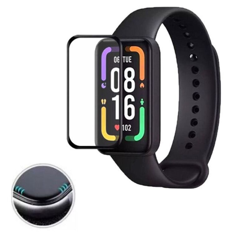 Захисна плівка Deexe 3D Film для Xiaomi Redmi Smart Band Pro - Black: фото 2 з 3