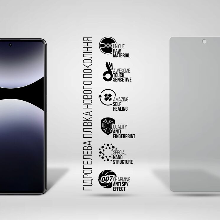 Захисна плівка на екран ArmorStandart Anti-spy для Xiaomi Redmi Note 14 Pro: фото 2 з 6