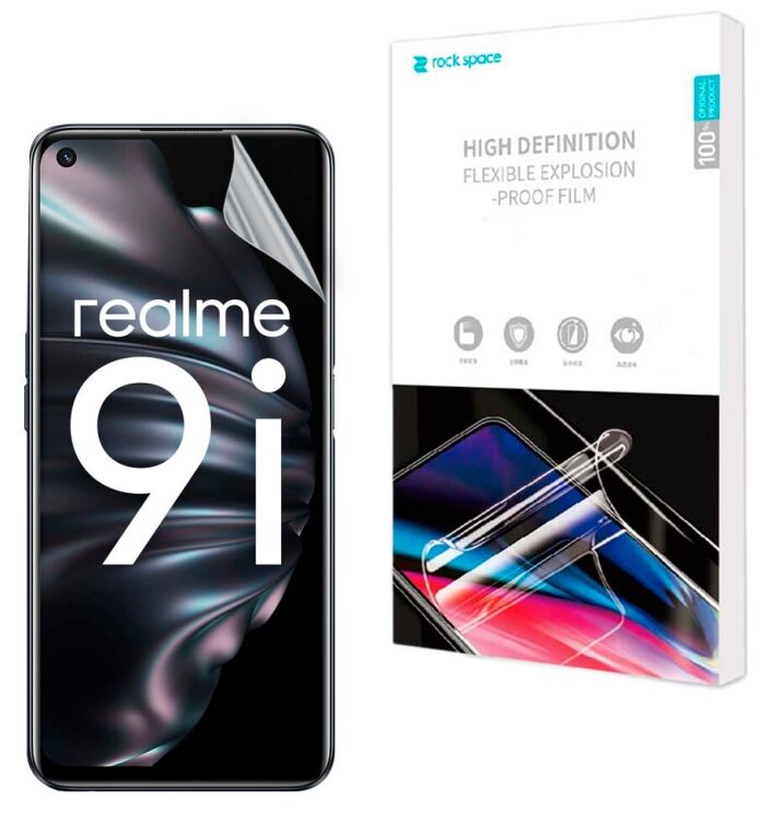 Защитная пленка на экран RockSpace Explosion-Proof SuperClear для Realme 9i: фото 1 из 10