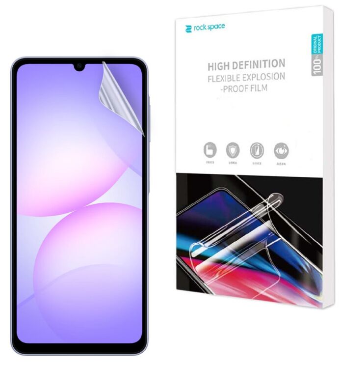 Защитная пленка на экран RockSpace Explosion-Proof SuperClear для Samsung Galaxy A07 (A075): фото 1 из 10