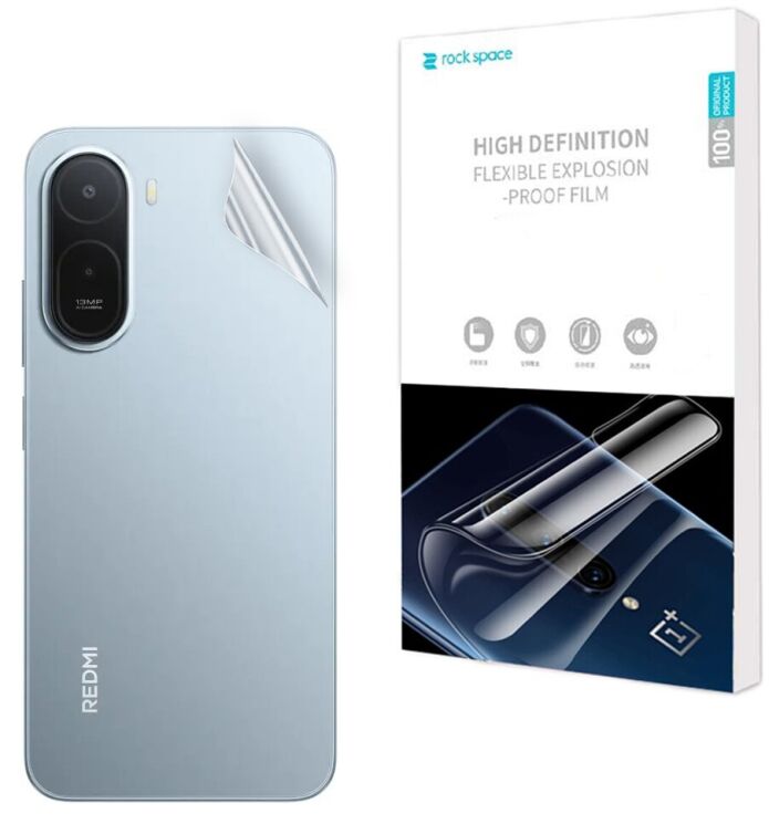 Защитная пленка на заднюю панель RockSpace Explosion-Proof SuperClear для Xiaomi Redmi A7 Pro: фото 1 из 9