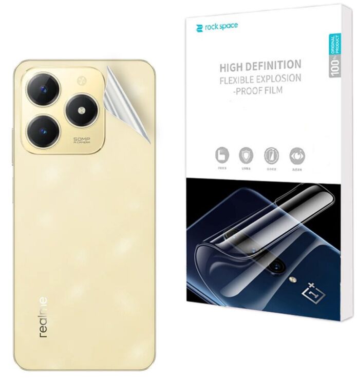 Захисна плівка на задню панель RockSpace SuperClear для Realme C61: фото 1 з 9
