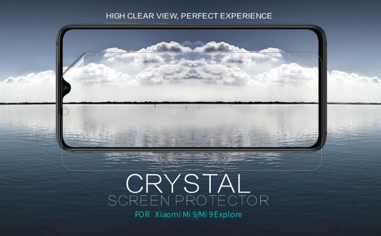 Защитная пленка NILLKIN Crystal для Xiaomi Mi 9: фото 1 из 7