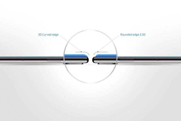 Защитное стекло 2E Basic 3D Edge Glue для Samsung Galaxy S20 Plus (G985) - Black: фото 6 из 7